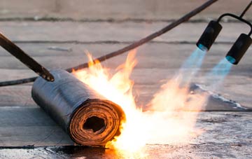 Baldwins Gate asphalt flat roofing repairs